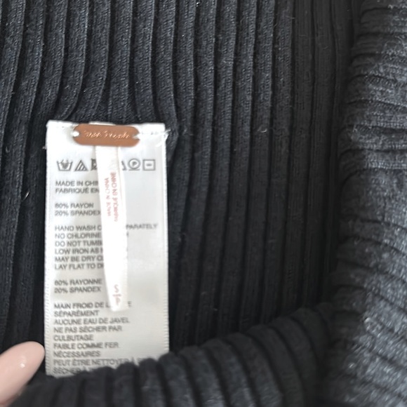 FREE PEOPLE TOO GOOD RIBBED OFF THE SHOULDER BODY SUIT SIZE SMALL - Picture 8 of 10